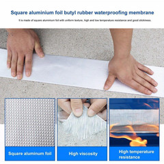 Butyl Waterproof Tape (4 PACK Leak-Proof Roof, RV, Windows, 2″ x16 Feet Long