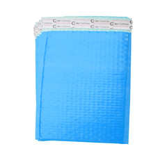 AirnDefense 500 #0 6.5X10″ Blue Poly Bubble Mailers Shipping Padded Envelope
