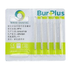 WAVE Dental Tungsten Carbide Drills Round Burs Straight Handpiece HP 5Pcs/Pack