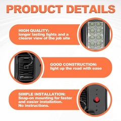 Bobcat Skid Steer Loader Rear Lights Upgrade