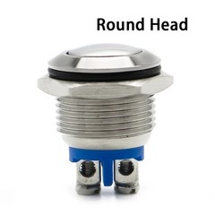 16mm Metal Push Button Switch Momentary 1NO Waterproof Car PC Power
