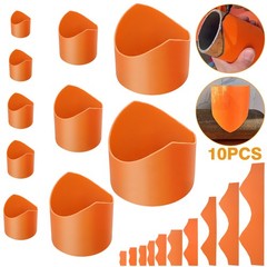 10x 3/4″-8″ Pipe Saddle Cutting Guide Template for Welding Layout Metal PVC Pipe