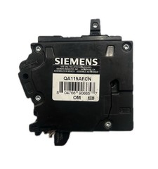 QA115AFCN LOT OF 10 SIEMENS 15A ARC-FAULT AFCI PLUG ON NEUTRAL NO PIGTAIL WIRE