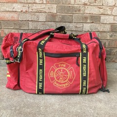 Firefighter Gear Bag Duffle Turnout Bag w/ Shoulder Strap