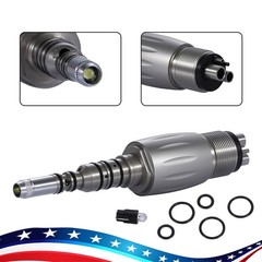Dental High Speed Handpiece Fiber Optic For KAV MULTIflex Coupler 4 6 Hole
