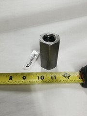 1″-5 Acme Coupling Nut (1 Piece) Right Hand, 1-3/8″ Wide Hex x 2-3/4″ USA.