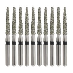 Dental Diamond Burs FG 850/016SC Round End Taper Super Coarse Grit Friction Grip
