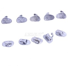 Dental Orthodontic Buccal Tubes 1st/2nd Molar Non-Conv Roth MBT 022 018 AZDENT