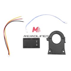 DC0-300V 50/100/200/400A Digital Current Voltage Meter Hall Ammeter Voltmeter