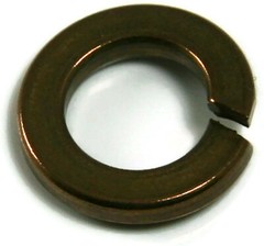 Marine Grade Silicon Bronze Lock Washers Medium Split Ring – Sizes #4 to 1″