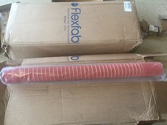 FLEXFAB SIL-FAB2 HIGH TEMPERATURE HOSE DUCT AIRCRAFT / AVIATION 3″ X 36″