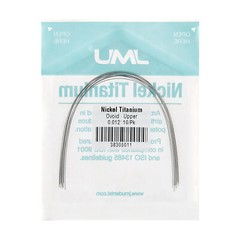 100pcs Nickel Titanium Archwire Orthodontic Ovoid Form Arch Wire Round Shape