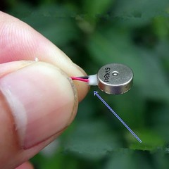 5pcs DC 3V 8mm Phone Button-Coin Flat Micro Vibrating Vibration Brushless Motor