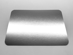 10pc Lot Rowmark Acrylic Plastic Sheet/Blank 1/16″ Brushed “Stainless”