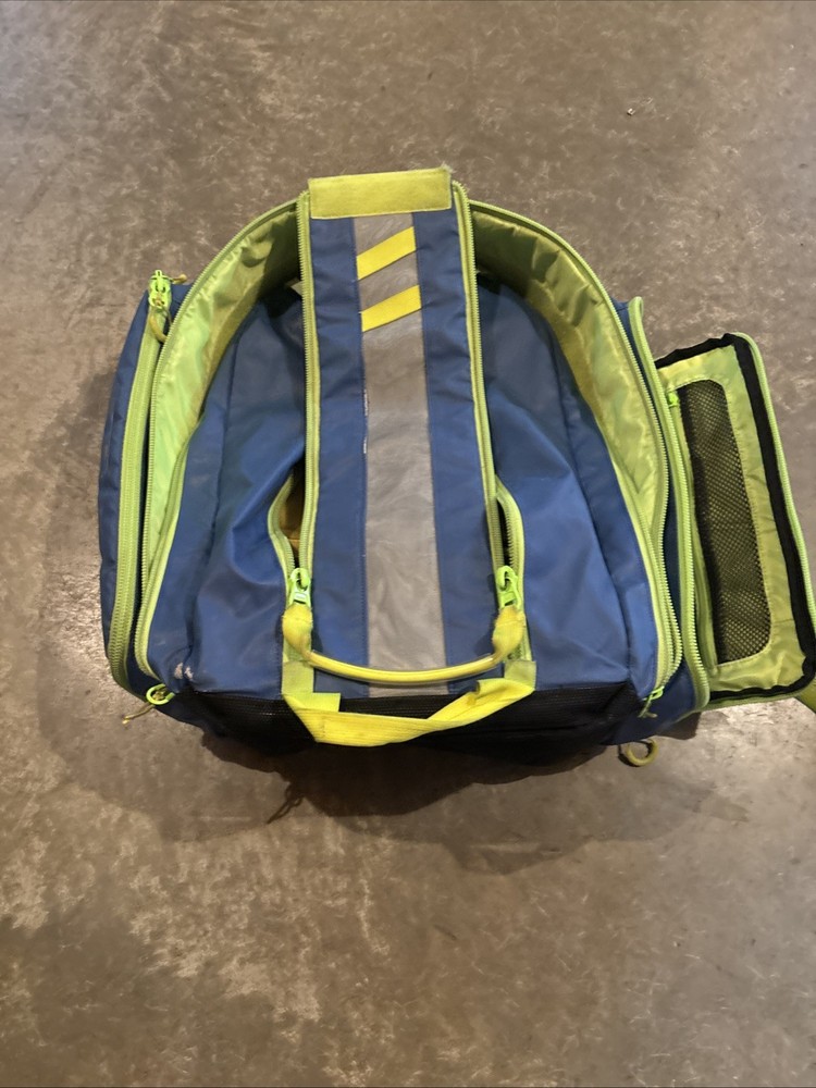 STAT PACKS G3 LOAD N’ GO – Blue And Neon Green Reflective EMS Bag