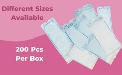 Self Seal Sterilization Pouches – Autoclave Sterilizer Bags 2.25″x 5″ Tattoo