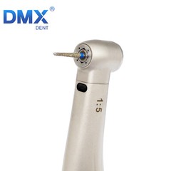 DMXDENT Dental 1:5 Increasing LED Red Ring Contra Angle Handpiece Fit NSK Motor
