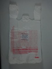 THANK YOU GRACIAS Carry-Out Plastic T-Shirt Bags Carry 11.5″ x 6.5″ x 22″