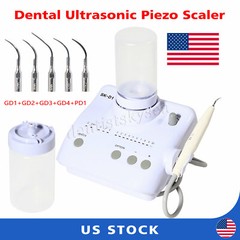 SK-D1 Dental Ultrasonic Piezo Scaler Unit w/ 2*Bottles 5*Tips For DTE SATELEC US
