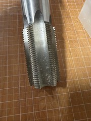 2-3/8-8 H6 HSS 788(T) Tapered 6 Flute Tap