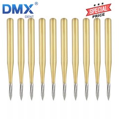Dental Tungsten Carbide Gold Burs Trimming & Finishing & Polishing Flame FG7901