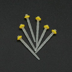 200 Pcs Dental Fiber Post Glass Quartz Teeth Restorative Posts 1.0 1.2 1.4 1.6mm