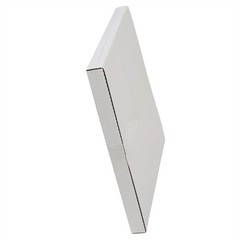 100 Pack Vinyl Record Mailers 12.5″ x 12.5″ x 1″ White Vinyl Record Shipping Box