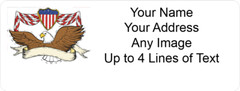 60 Personalized Return Address Labels Custom Mailing Labels USA FREE SHIP
