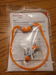 Honeywell HOWARD LEIGHT QB2HYG Headband Earplug with replacement QB200HYG pods.