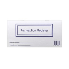 Pack of 10, 2025-2026-2027 Checkbook Registers for Personal Checkbook Ledgers
