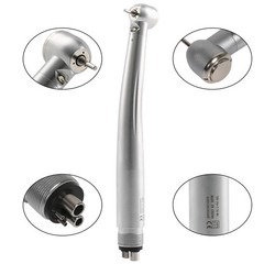 NSK Style Dental Fiber Optic LED E-generator High Speed Handpiece Turbine 4 HOLE