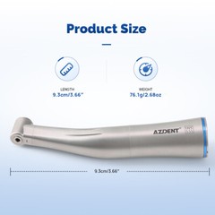 Dental 1:1 Fiber Optic Handpiece Internal Spray Contra Angle Push Button E-Type