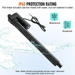 DC 12V Linear Actuator with Remote 3000N 660lb 2″~ 40″ Heavy Duty Waterproof