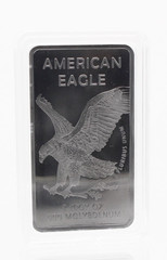 Molybdenum Metal Bar W/Coa – 1 Troy Ounce Molybdenum Metal .999 Pure Bullion Bar