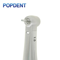 LED Dental 1:5 Fiber Optic Contra Angle Handpiece Red Ring NSK Ti-MAX X95L Style