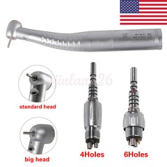 KAVO Style Dental Fiber Optic LED High Speed Handpiece / Quick Coupler 4/6 Holes