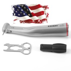 Dental 1:1 1:5 Increasing Contra Angle Fiber Optic Handpiece Fit Electric Motor