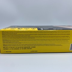 Gloveworks Clear Vinyl Industrial Gloves Box of 100 pcs Size XL 3 Mil Disposable