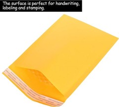 Kraft Bubble Mailers #00 #0 #1 #2 #3 #4 #5 #6 #7 Padded Shipping Envelopes