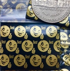 BaggiesSince1987 – 1510 Design Zip Bags METALLIC 18 DSN MIX 100PCS, READ DETAILS