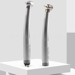 Dental LED E-generator Fiber Optic High Speed Handpiece 2 4Hole Fit FG1.6mm Burs