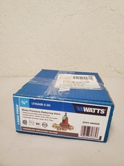 Watts 3/4 in. Lead-Free Brass Pressure Reducing Valve (LF25AUBS-DU 3/4)