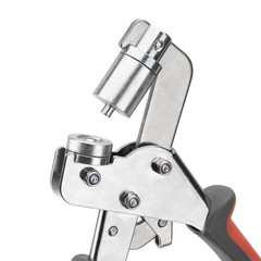 New Grommet Tool Kit with Bag, 1/4 & 3/8 Inch Handheld Eyelet Tool Kit For DIY