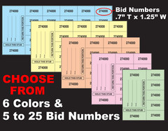 500 Chinese Auction Tickets -with Buyer’s Name, Email & Phone – FREE SHIPPING