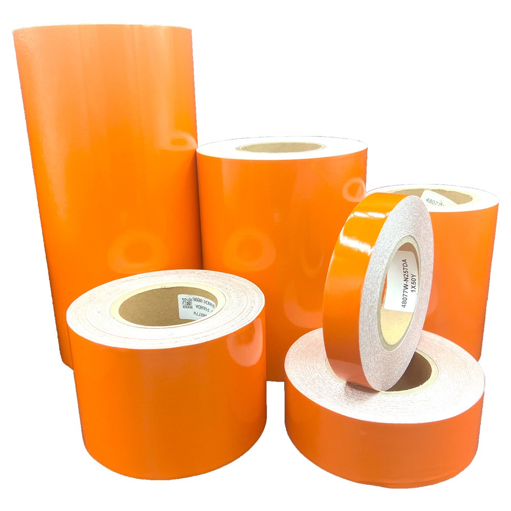 Orange Reflective Tape Type 1 Flexible Engineer Grade Nikkalite ELG Conformable