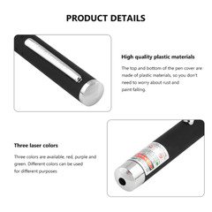 3 Packs Color 900Mile Laser Pointer Pen Green Blue Red Light Visible Beam Laze