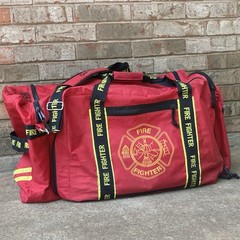 Firefighter Gear Bag Duffle Turnout Bag w/ Shoulder Strap