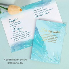 Sisters Gifts from Sister, Birthday Gift, Christmas Mothers Day Teal