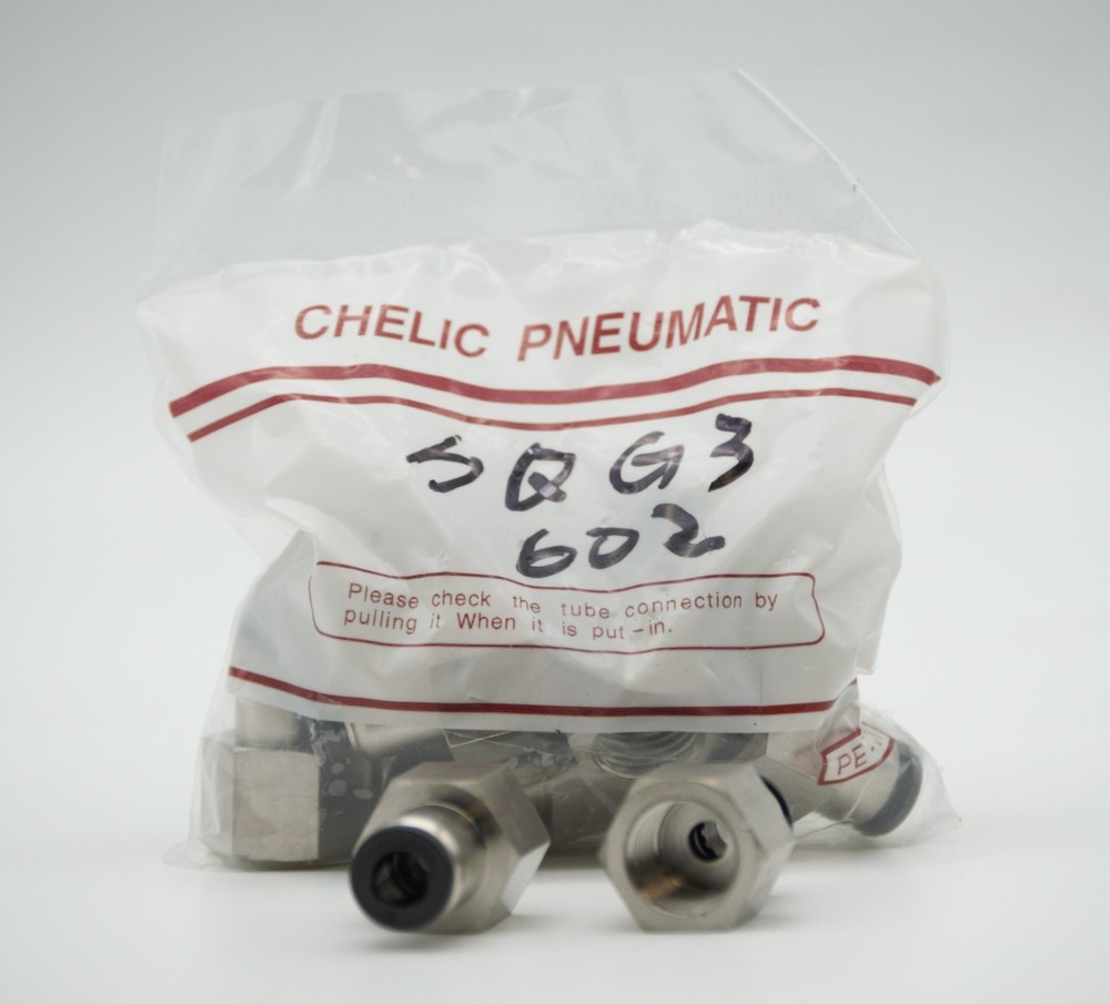 CHELIC SQG3 602 Ø06-1/4″ BSPT Female push to connector Fitting (10 PCS PER BAG)