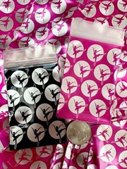 BaggiesSince1987 – 3030 Zip Color Bags 3″ X 3″ 100PCS MIX OR CHOOSE, READ DETAIL